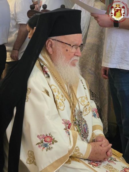 Ο Πατριάρχης Ιεροσολύμων τίμησε τους Αποστόλους Πέτρο και Παύλο - μια φωτογραφία 8