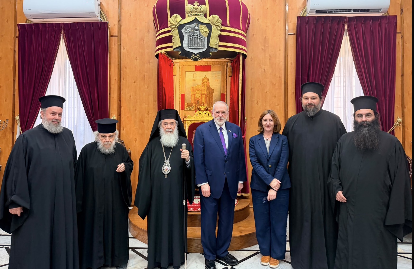 Ο Πατριάρχης Ιεροσολύμων ζήτησε από τις ΗΠΑ να παύσουν οι διώξεις Χριστιανών - μια φωτογραφία 1
