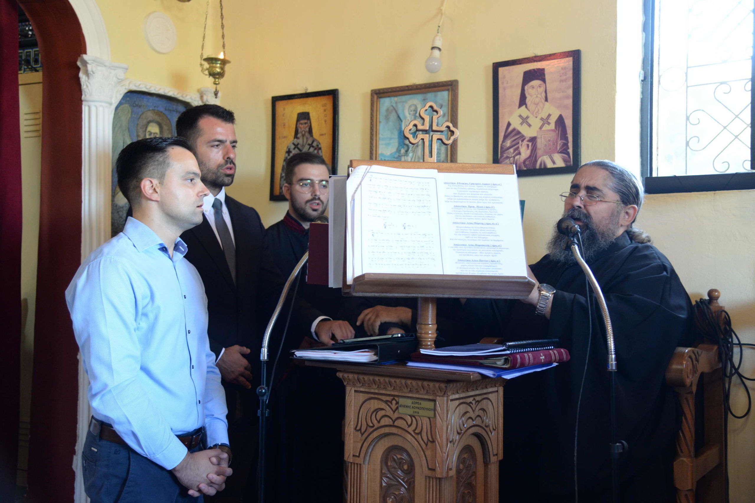 Η μνήμη του Αγίου Γρηγορίου Δέρκων τιμήθηκε στη Ζουμπάτα Πατρών - μια φωτογραφία 4