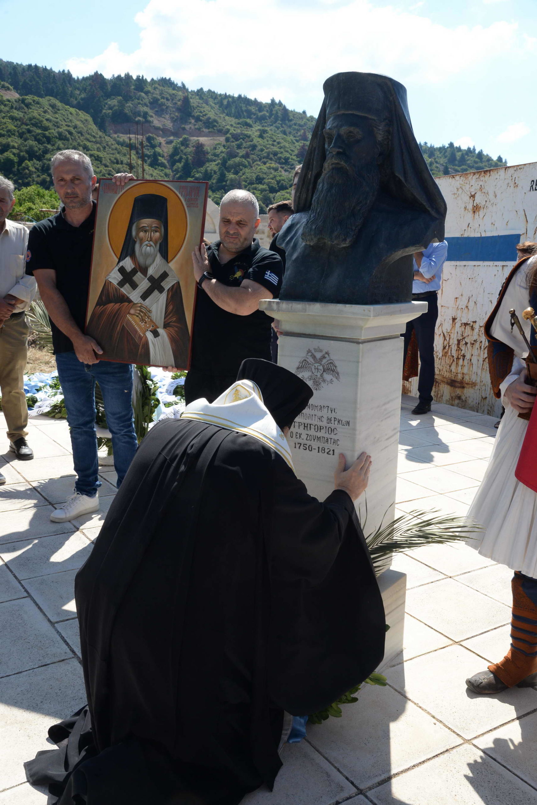 Η μνήμη του Αγίου Γρηγορίου Δέρκων τιμήθηκε στη Ζουμπάτα Πατρών - μια φωτογραφία 13