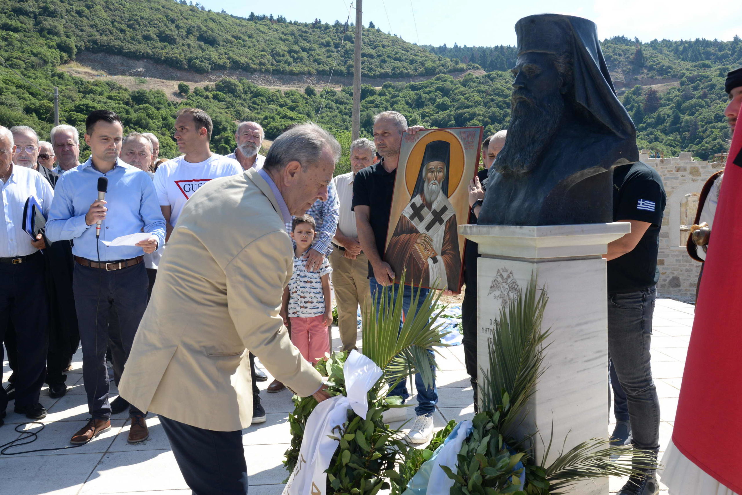 Η μνήμη του Αγίου Γρηγορίου Δέρκων τιμήθηκε στη Ζουμπάτα Πατρών - μια φωτογραφία 15