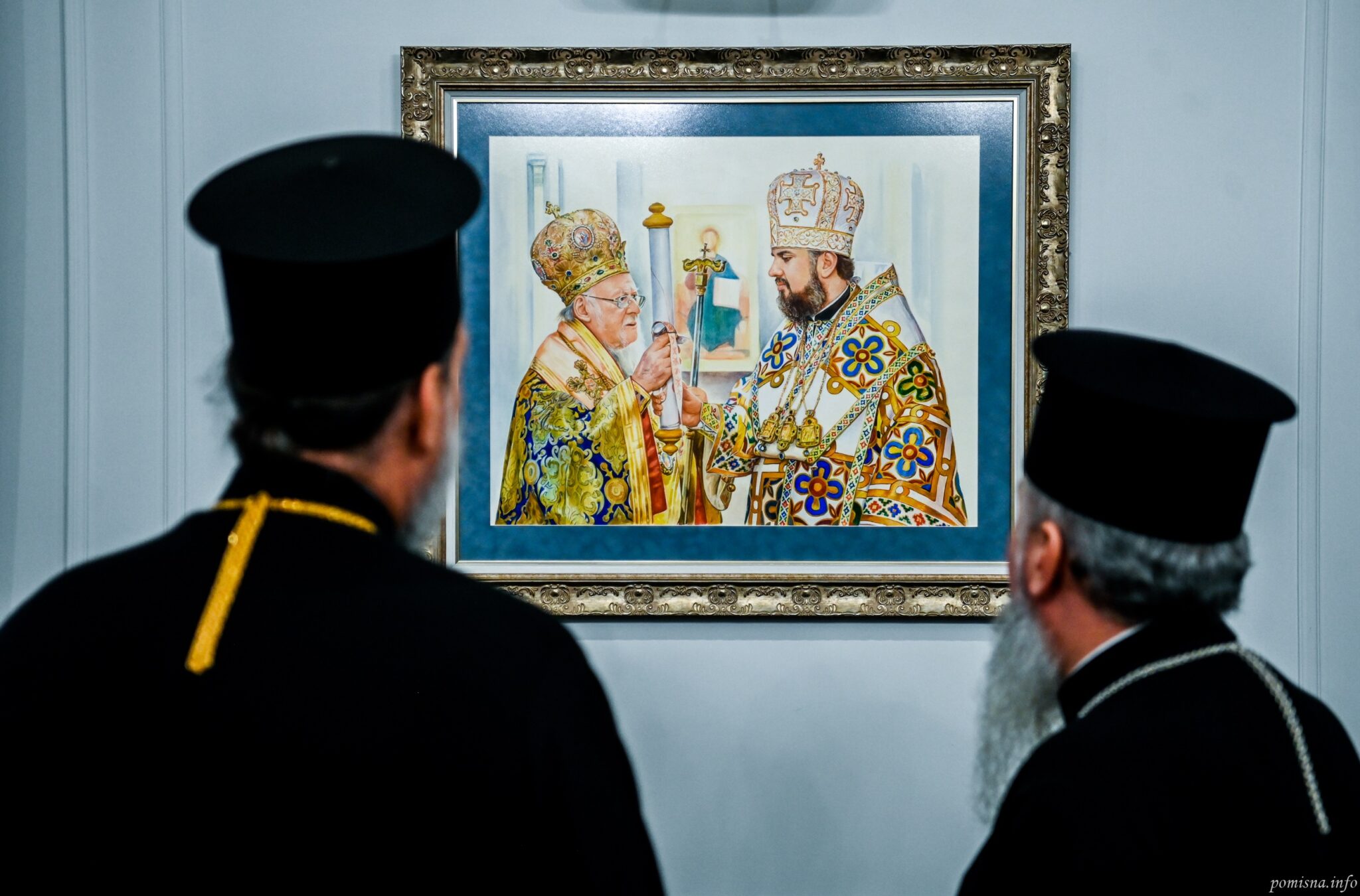 Αποστολή του ΠΣΕ συναντήθηκε με τον Επιφάνιο στο Κίεβο - μια φωτογραφία 4