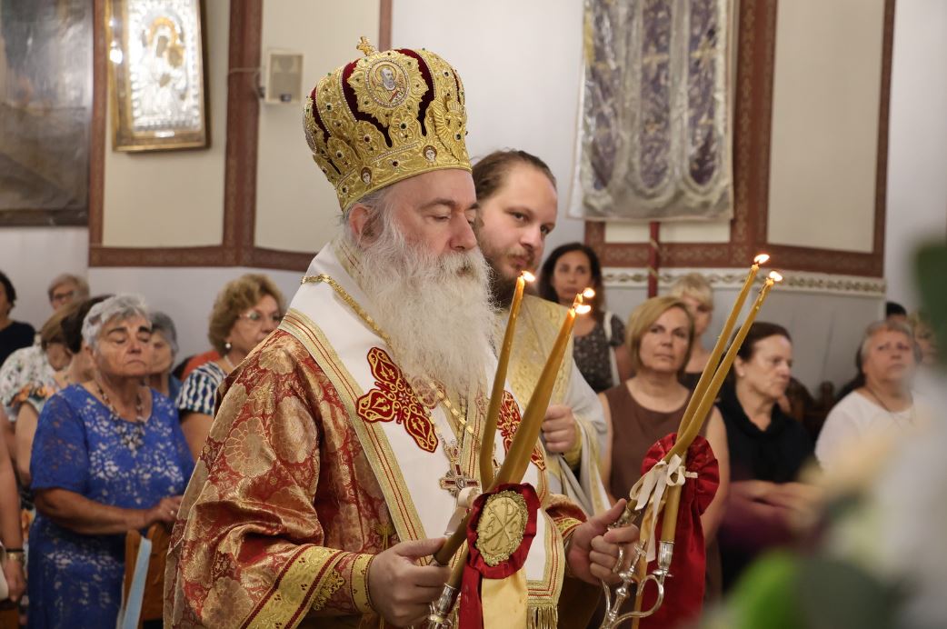 Μητρ. Κορίνθου: η πίστη τής Αγίας Μαρίνας αποτελεί διαχρονικό παράδειγμα - μια φωτογραφία 3