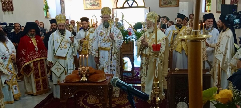 Πραγματοποιήθηκε πολυαρχιερατική πανήγυρη στη Βόνη για την Αγία Μαρίνα. - μια φωτογραφία 7