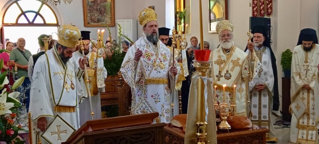 Πραγματοποιήθηκε πολυαρχιερατική πανήγυρη στη Βόνη για την Αγία Μαρίνα. - μια φωτογραφία 14