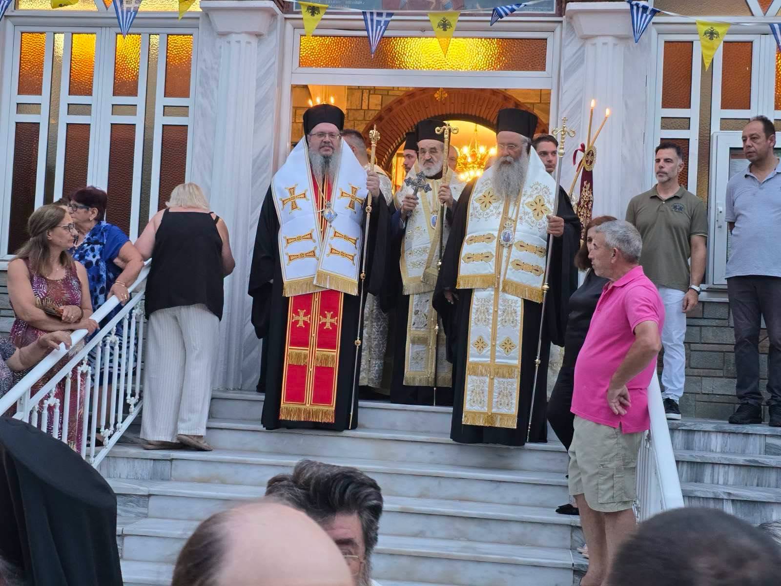 Πλήθος Χριστιανών τίμησε την Αγία Μαρίνα στην Πιερία - μια φωτογραφία 1