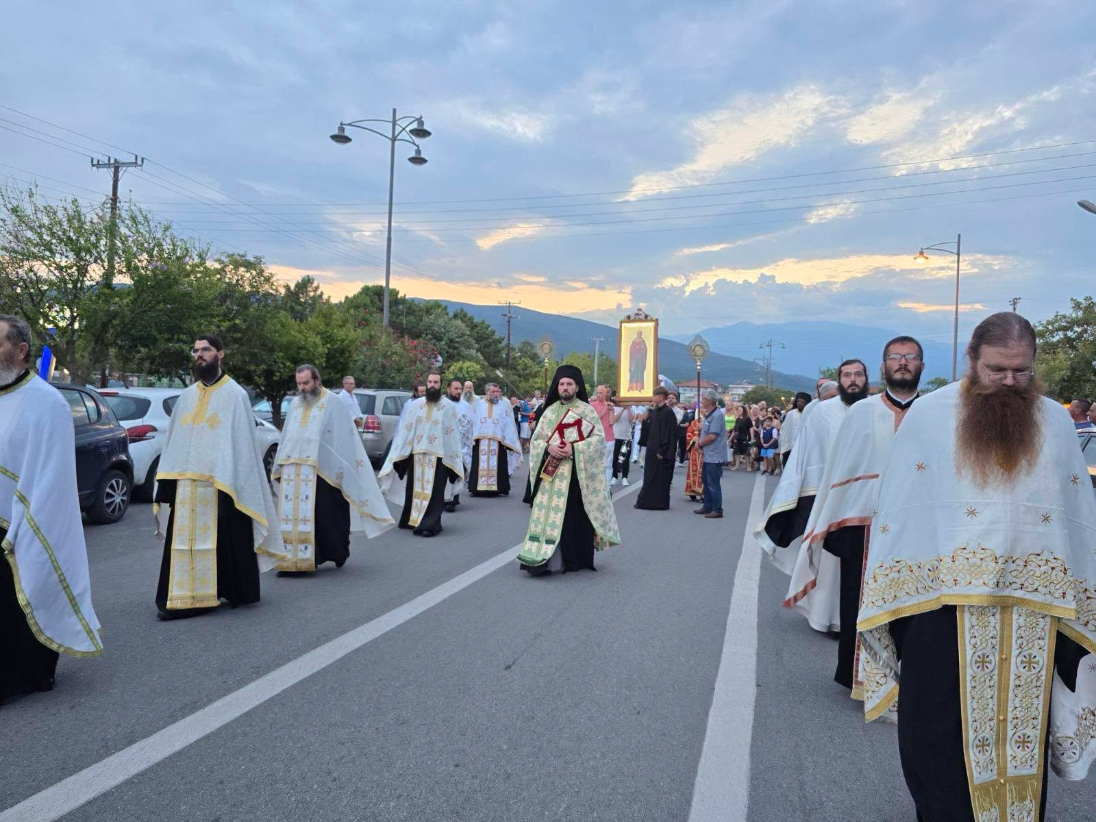 Πλήθος Χριστιανών τίμησε την Αγία Μαρίνα στην Πιερία - μια φωτογραφία 4