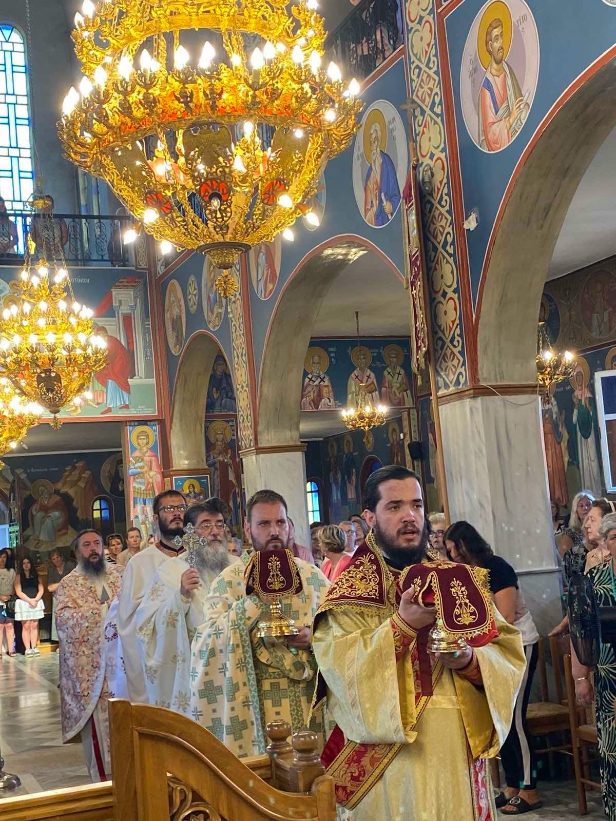 Πλήθος Χριστιανών τίμησε την Αγία Μαρίνα στην Πιερία - μια φωτογραφία 5
