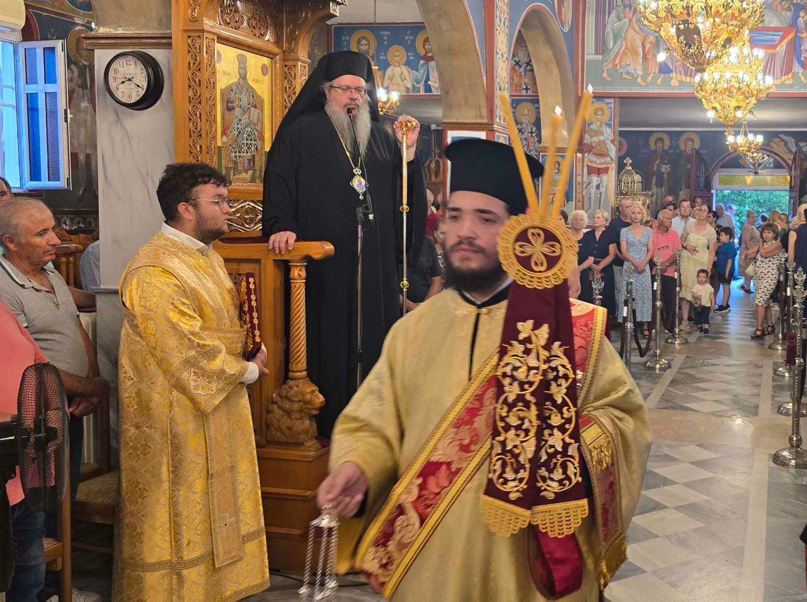 Πλήθος Χριστιανών τίμησε την Αγία Μαρίνα στην Πιερία - μια φωτογραφία 6
