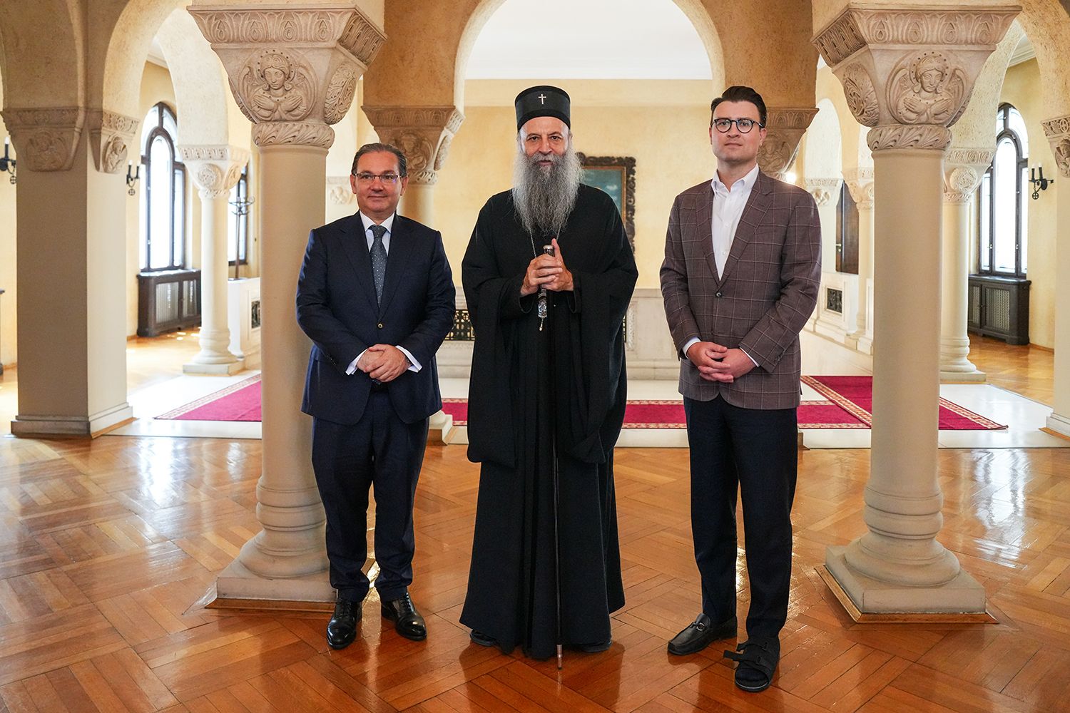 Συνάντηση Πατριάρχη Πορφυρίου με το Συμβούλιο Σερβοαμερικανικής Φιλίας - μια φωτογραφία 3