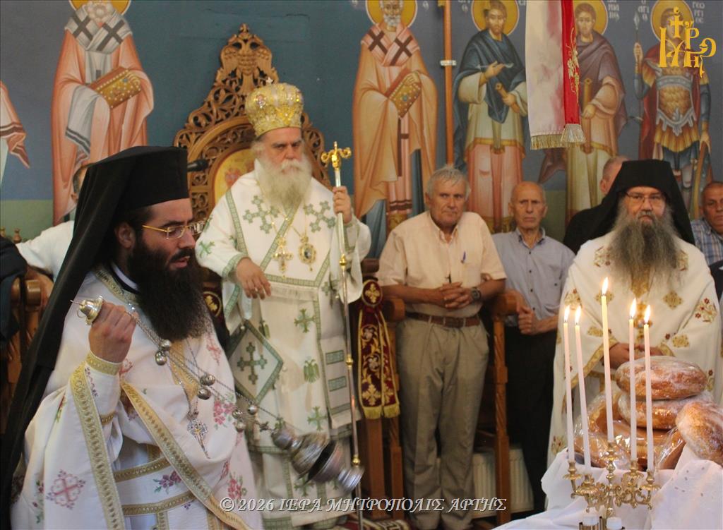 Άρτης Καλλίνικος: «Ο Χριστός ποιμαίνει τον λαό Του διά των Αγίων» - μια φωτογραφία 2
