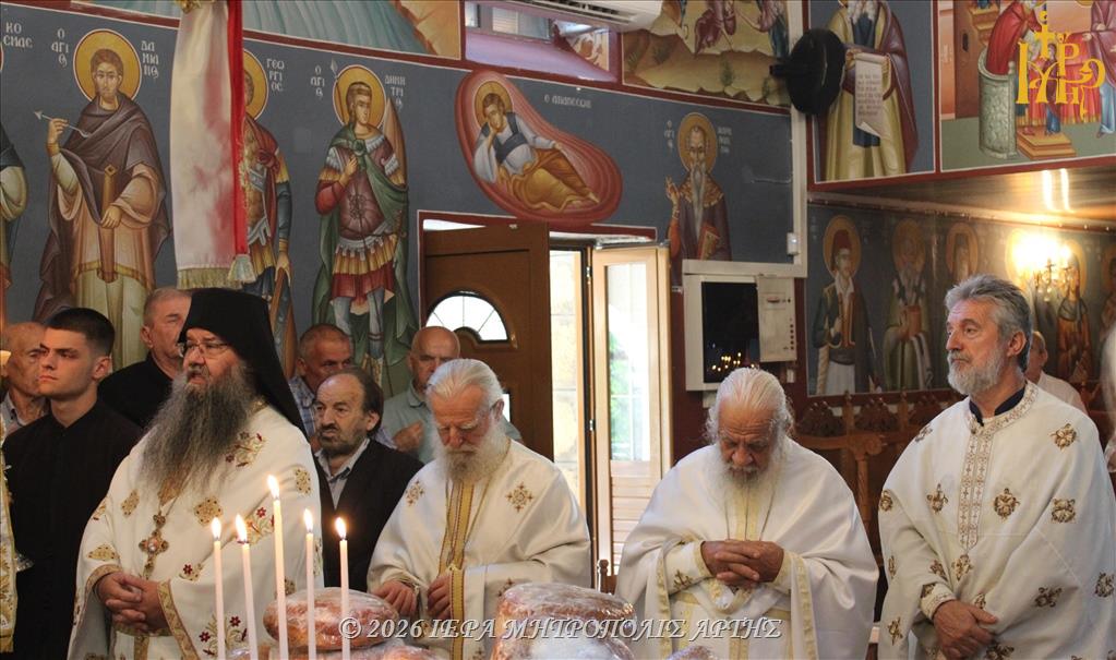 Άρτης Καλλίνικος: «Ο Χριστός ποιμαίνει τον λαό Του διά των Αγίων» - μια φωτογραφία 3