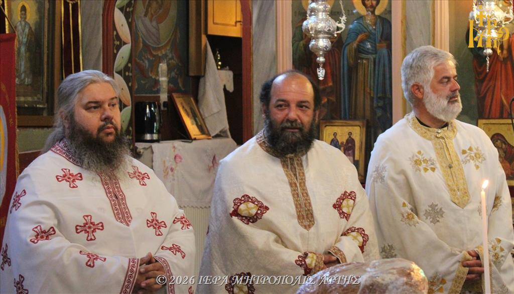 Άρτης Καλλίνικος: «Ο Χριστός ποιμαίνει τον λαό Του διά των Αγίων» - μια φωτογραφία 4