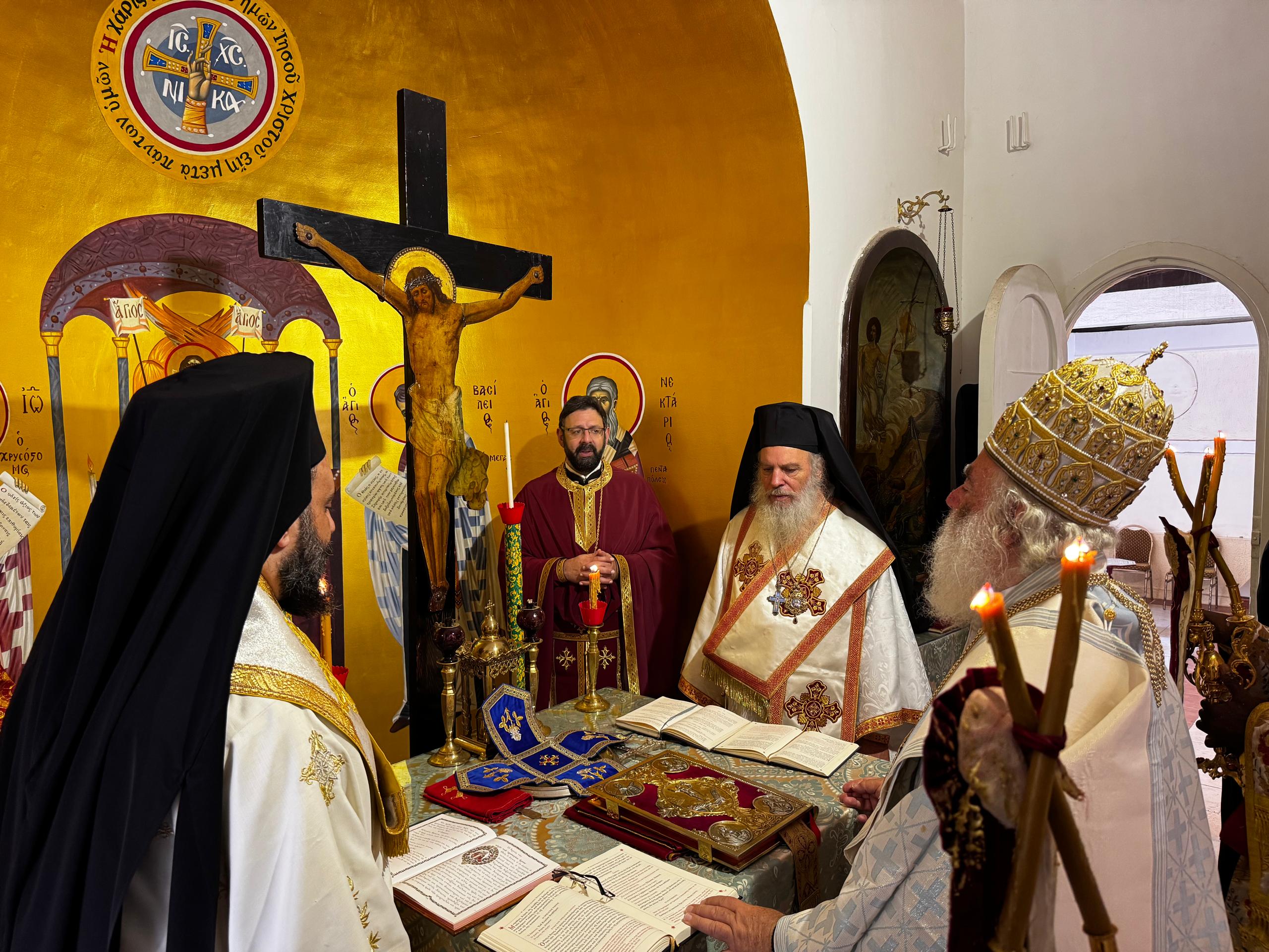 Πατριαρχική Θ. Λειτουργία στην Αλεξάνδρεια για την Αγία Παρασκευή - μια φωτογραφία 2