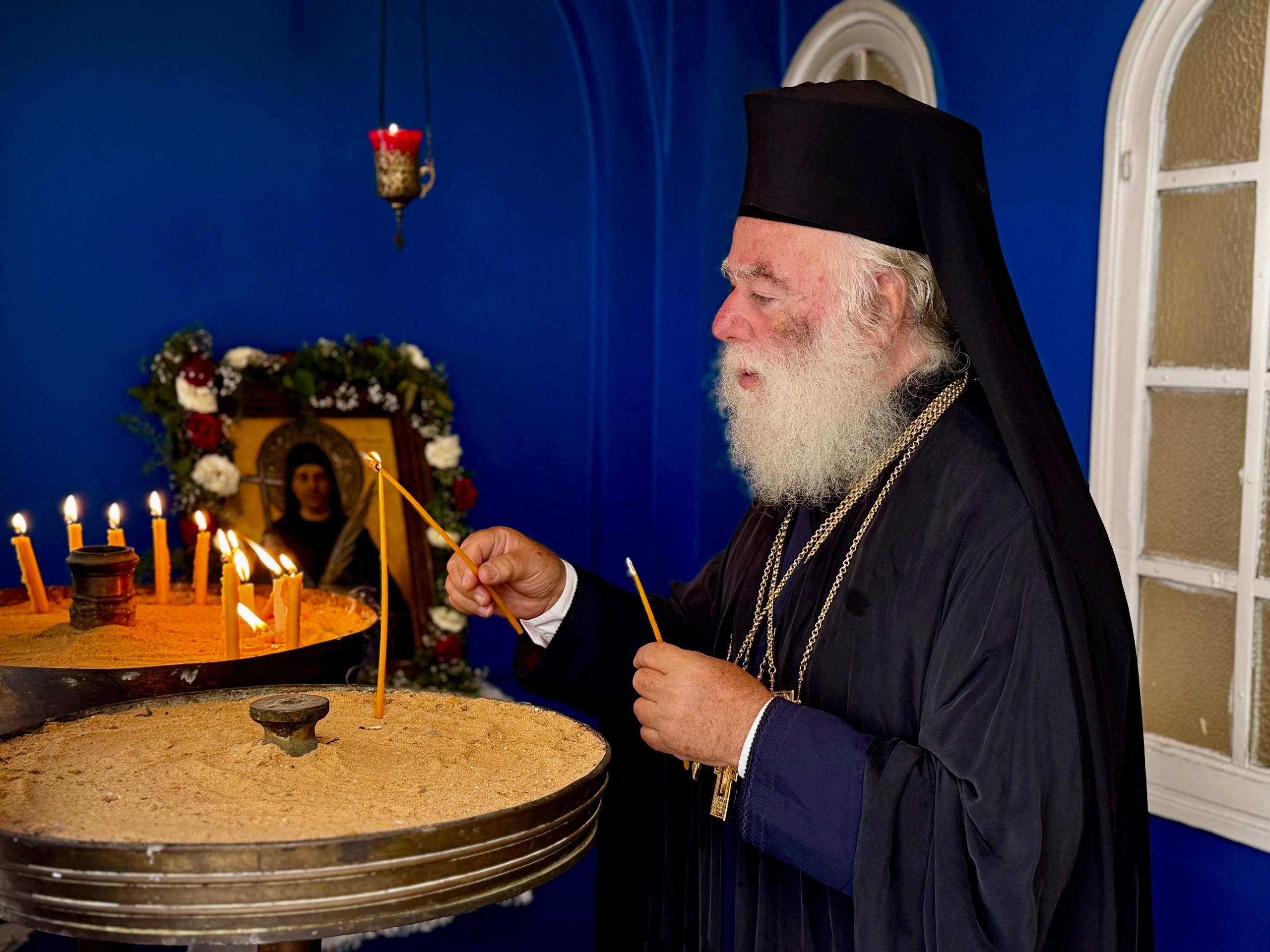 Πατριαρχική Θ. Λειτουργία στην Αλεξάνδρεια για την Αγία Παρασκευή - μια φωτογραφία 5