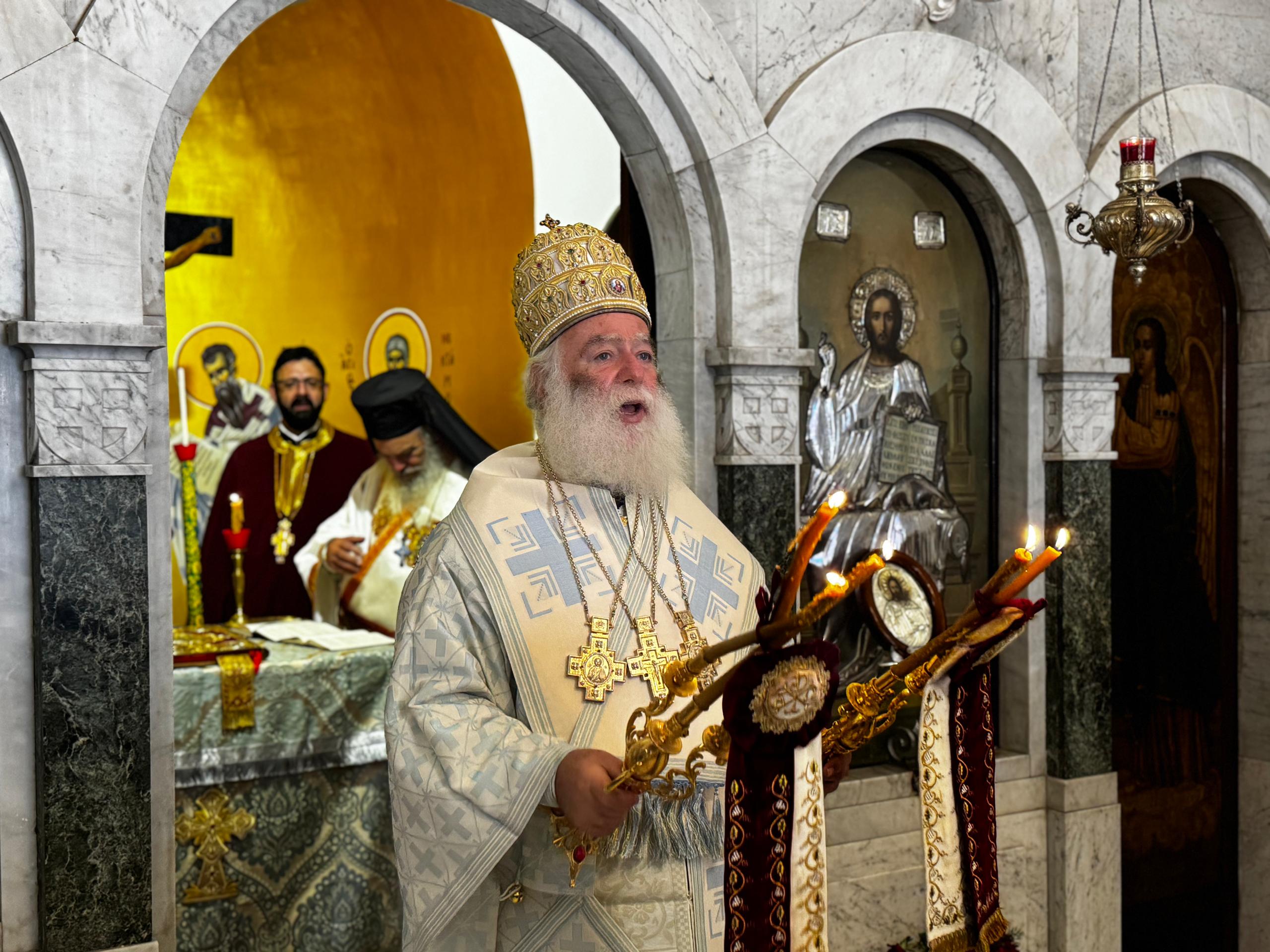 Πατριαρχική Θ. Λειτουργία στην Αλεξάνδρεια για την Αγία Παρασκευή - μια φωτογραφία 6
