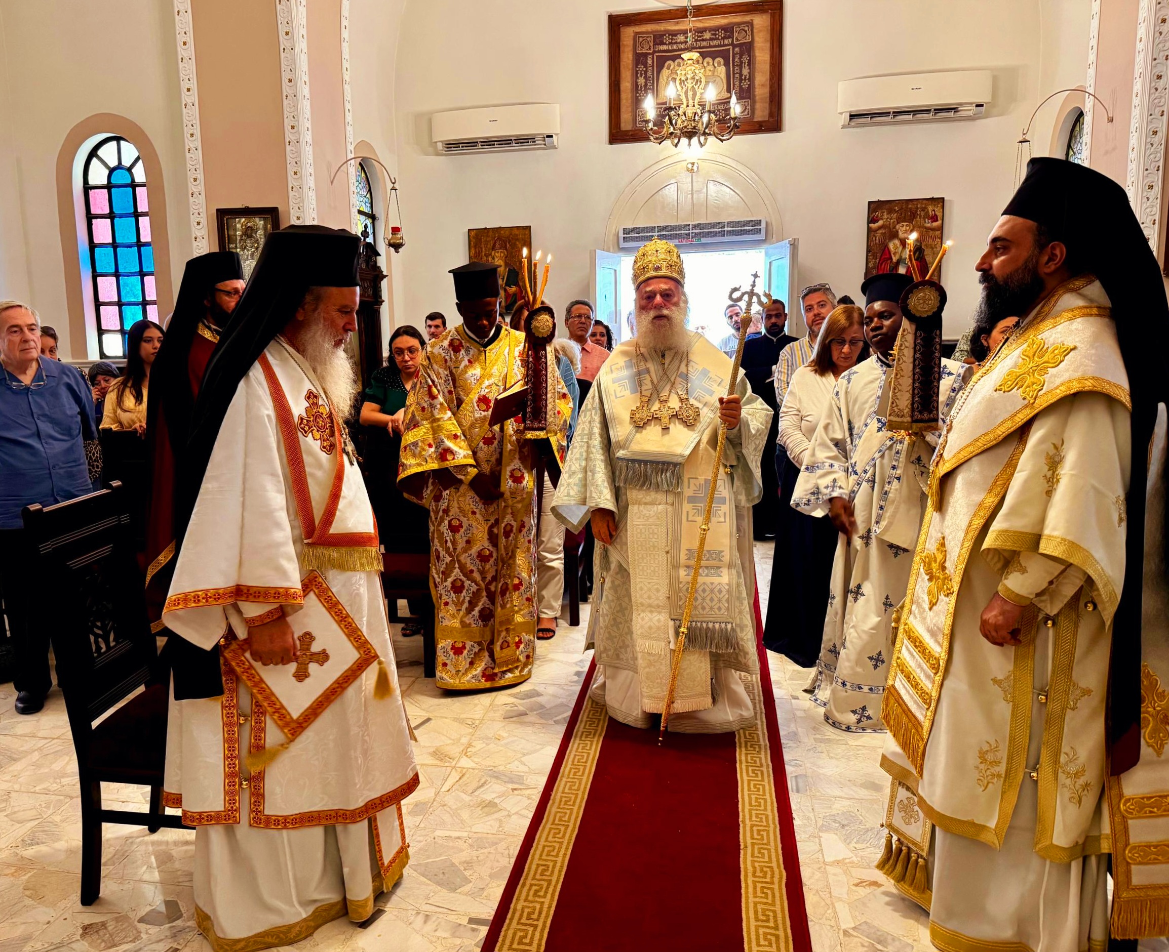 Πατριαρχική Θ. Λειτουργία στην Αλεξάνδρεια για την Αγία Παρασκευή - μια φωτογραφία 7