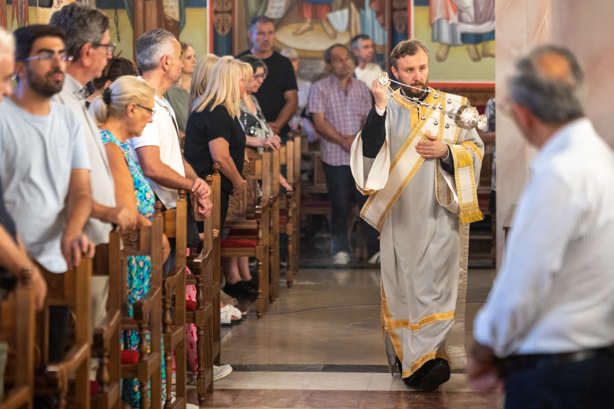 Αγρυπνία στον Προφήτη Ηλία Πυλαίας με τη σπάνια ακολουθία της Αγίας Τραπέζης - μια φωτογραφία 6