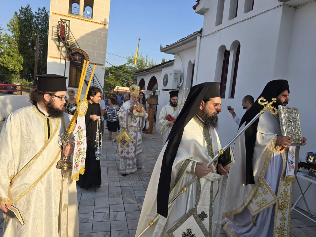 Εγκαίνια Ιεράς Μονής Αγίας Ειρήνης στο Κατωχώρι Φαρσάλων - μια φωτογραφία 2