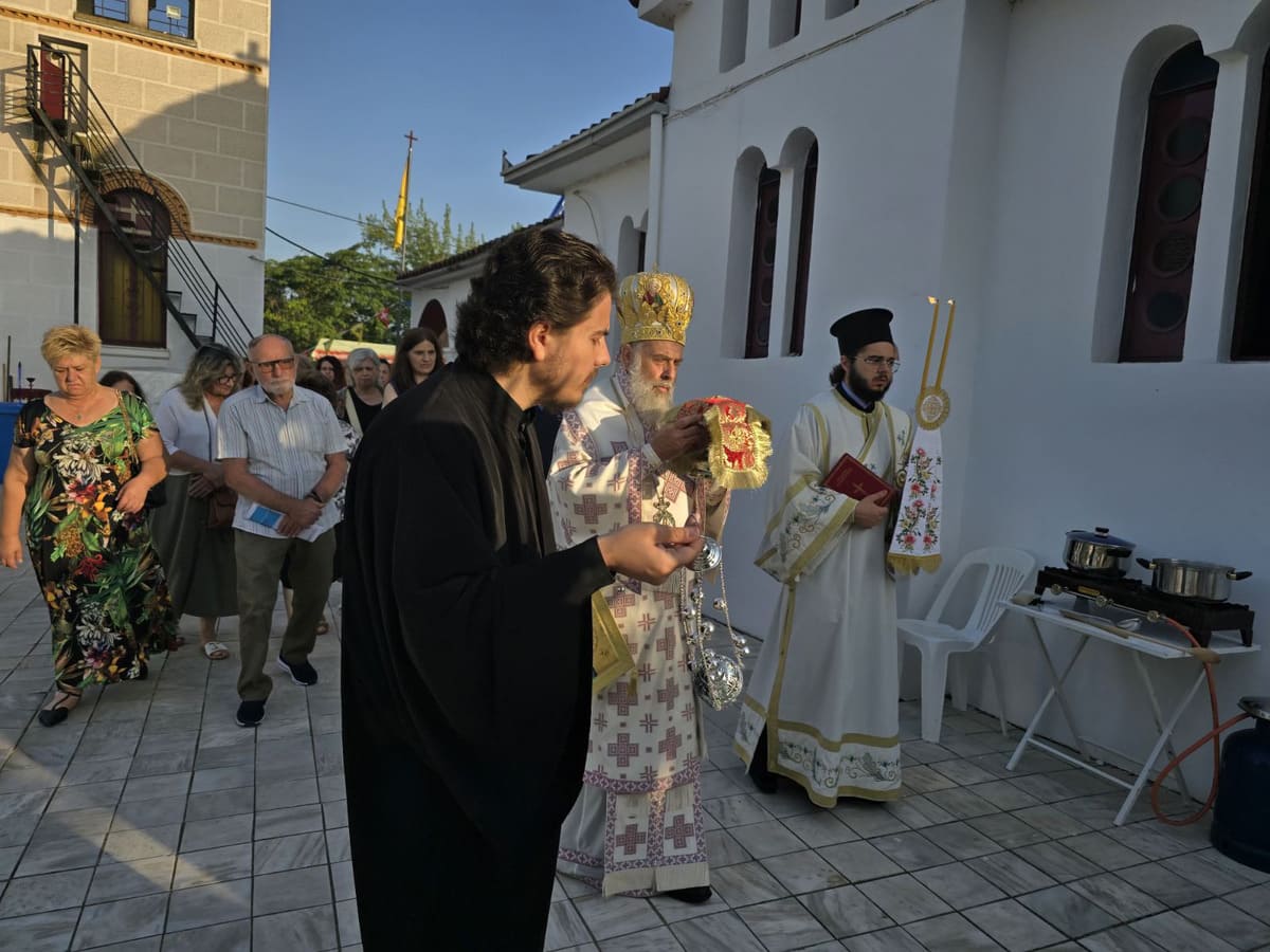 Εγκαίνια Ιεράς Μονής Αγίας Ειρήνης στο Κατωχώρι Φαρσάλων - μια φωτογραφία 9