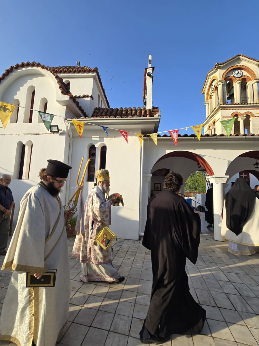 Εγκαίνια Ιεράς Μονής Αγίας Ειρήνης στο Κατωχώρι Φαρσάλων - μια φωτογραφία 11