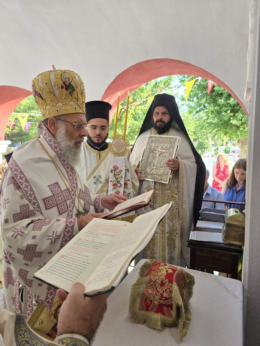 Εγκαίνια Ιεράς Μονής Αγίας Ειρήνης στο Κατωχώρι Φαρσάλων - μια φωτογραφία 12