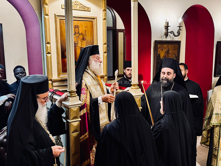 Ο Πατριάρχης Θεόδωρος τέλεσε μοναχικές κουρές και ίδρυσε γυναικεία Μονή - μια φωτογραφία 2