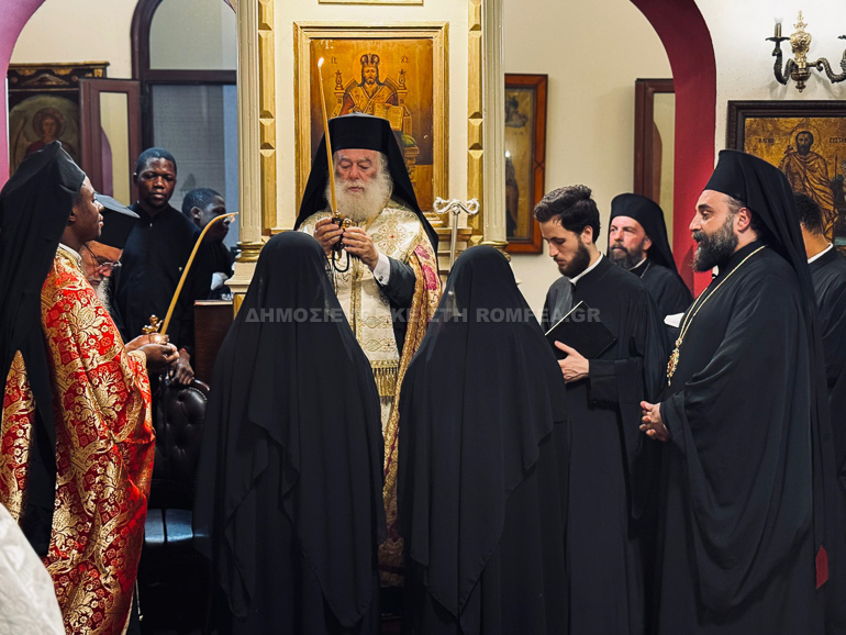 Ο Πατριάρχης Θεόδωρος τέλεσε μοναχικές κουρές και ίδρυσε γυναικεία Μονή - μια φωτογραφία 12