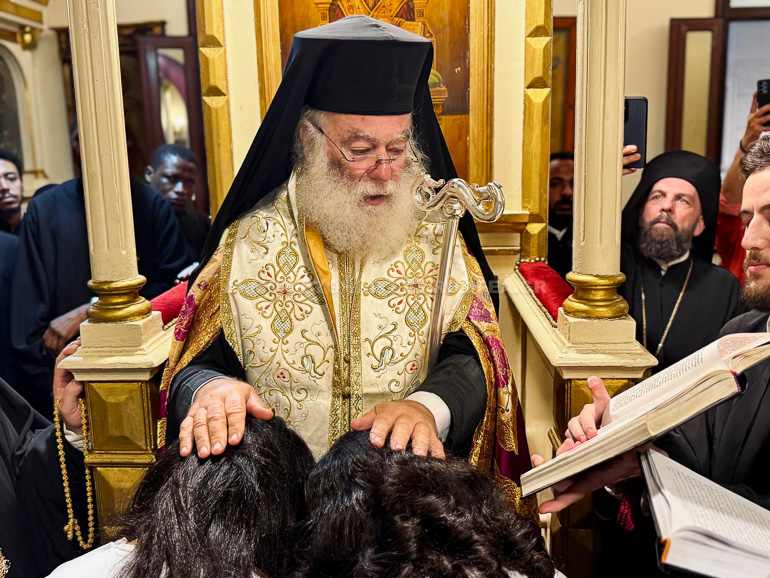 Ο Πατριάρχης Θεόδωρος τέλεσε μοναχικές κουρές και ίδρυσε γυναικεία Μονή - μια φωτογραφία 14