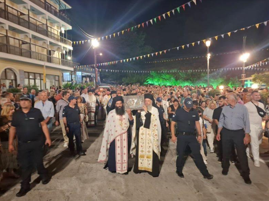 Λαμπρά πανήγυρις για το θαύμα του Οσίου Ιωάννου του Ρώσσου στο Προκόπι - μια φωτογραφία 4
