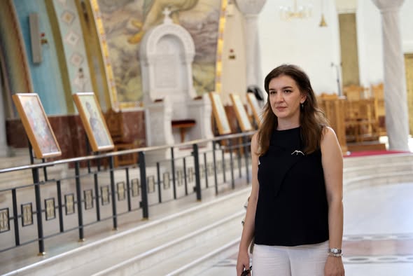 Επίσκεψη Διεθνούς Οργανισμού για τις Θρησκείες στον Καθεδρικό Ναό Τιράνων - μια φωτογραφία 3
