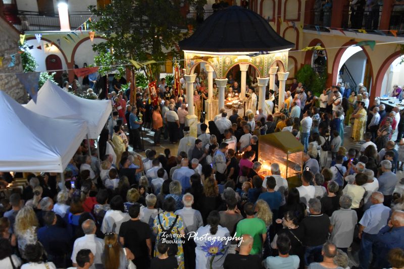 Η εορτή της Μεταμορφώσεως στην Ιερά Μονή Οσίου Δαυΐδ στην Εύβοια - μια φωτογραφία 7