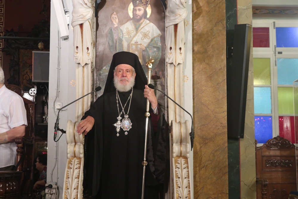Τα Εγκώμια της Κοιμήσεως της Θεοτόκου στην Ερμούπολη Σύρου - μια φωτογραφία 2