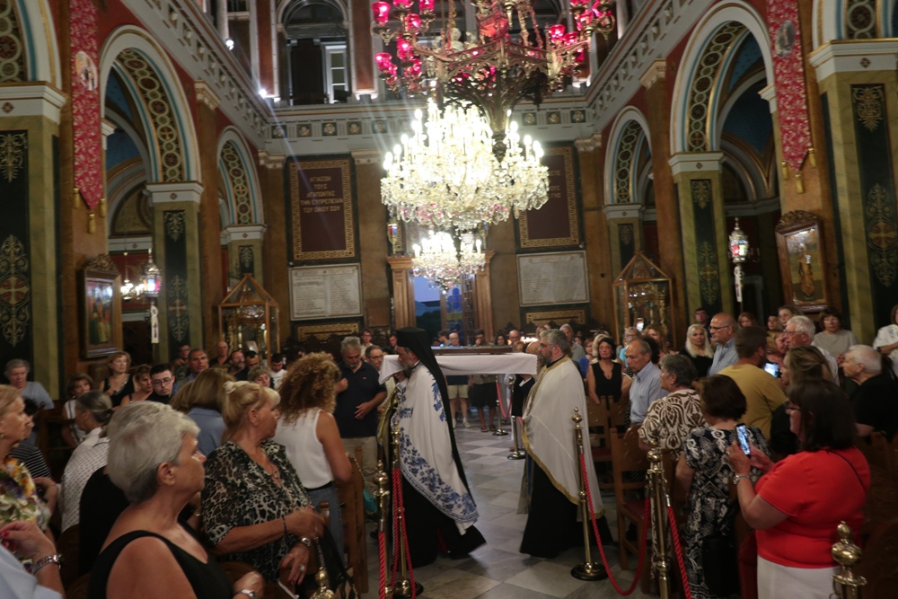 Τα Εγκώμια της Κοιμήσεως της Θεοτόκου στην Ερμούπολη Σύρου - μια φωτογραφία 8
