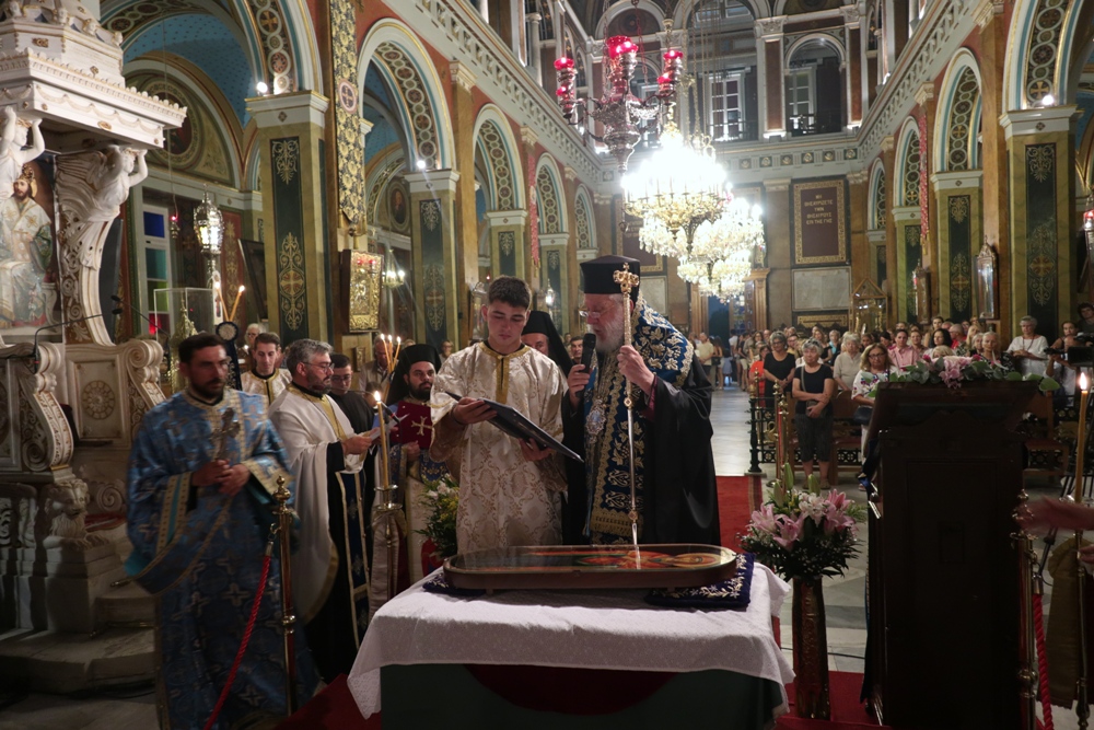Τα Εγκώμια της Κοιμήσεως της Θεοτόκου στην Ερμούπολη Σύρου - μια φωτογραφία 10