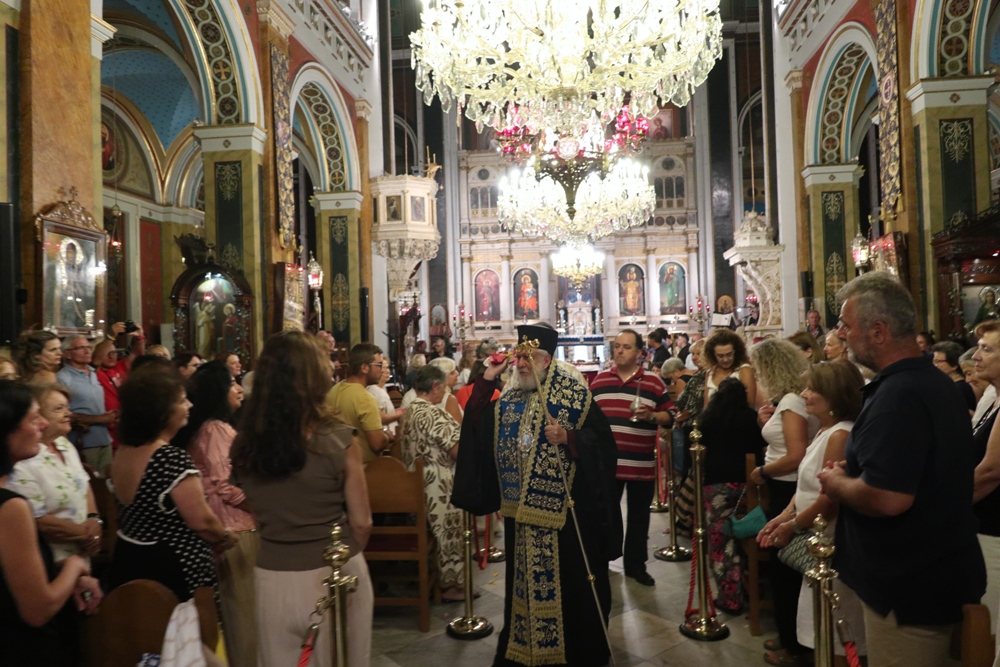 Τα Εγκώμια της Κοιμήσεως της Θεοτόκου στην Ερμούπολη Σύρου - μια φωτογραφία 13