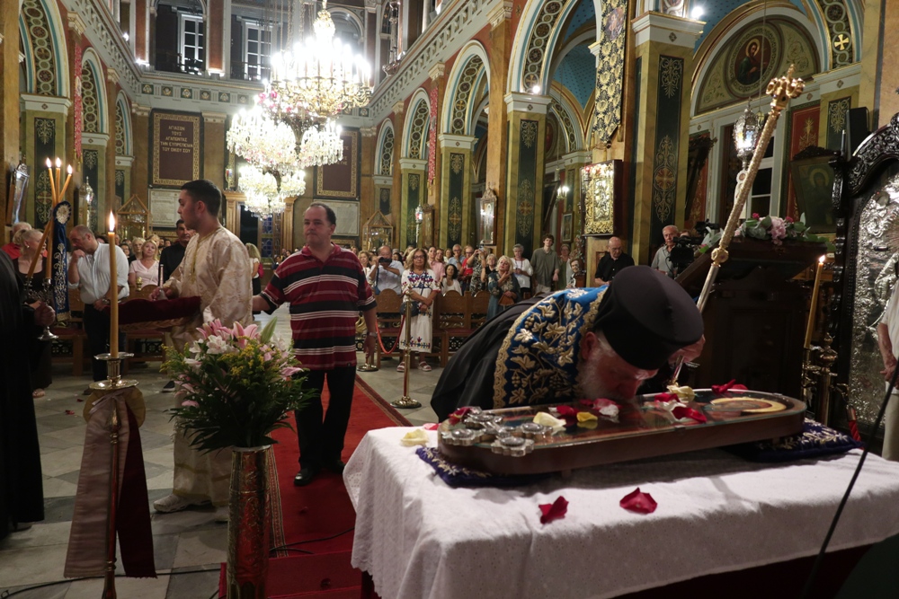 Τα Εγκώμια της Κοιμήσεως της Θεοτόκου στην Ερμούπολη Σύρου - μια φωτογραφία 16