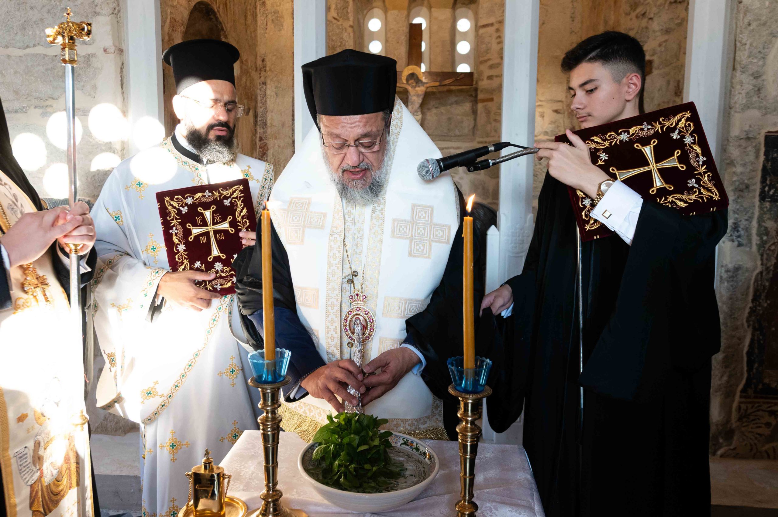 Θυρανοίξια στο αναστηλωμένο Καθολικό της Μονής Ελληνικών Μεσσηνίας - μια φωτογραφία 3