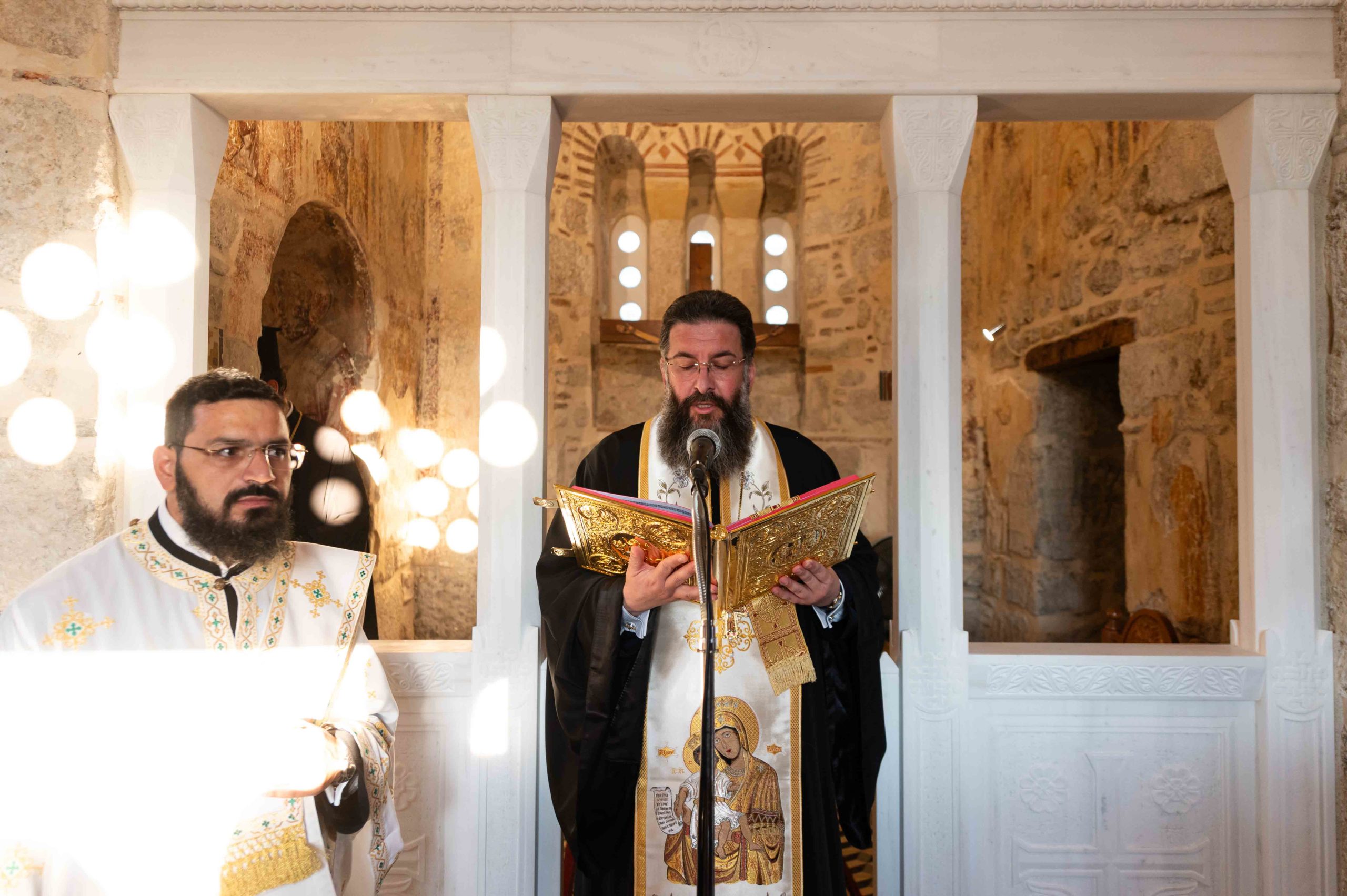 Θυρανοίξια στο αναστηλωμένο Καθολικό της Μονής Ελληνικών Μεσσηνίας - μια φωτογραφία 5