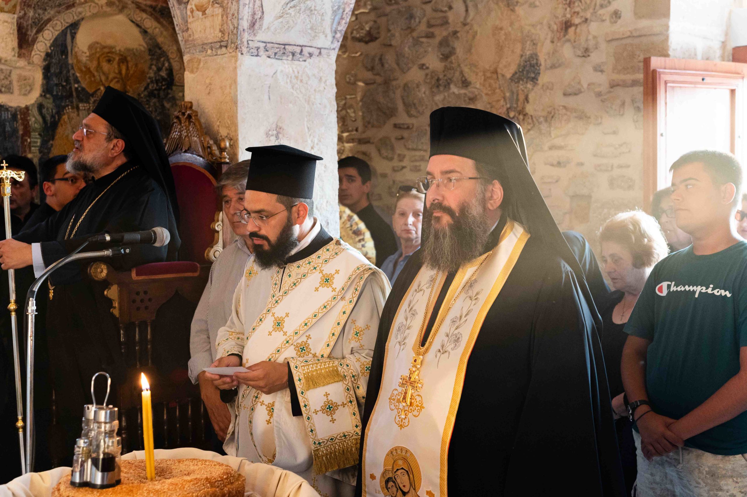 Θυρανοίξια στο αναστηλωμένο Καθολικό της Μονής Ελληνικών Μεσσηνίας - μια φωτογραφία 6