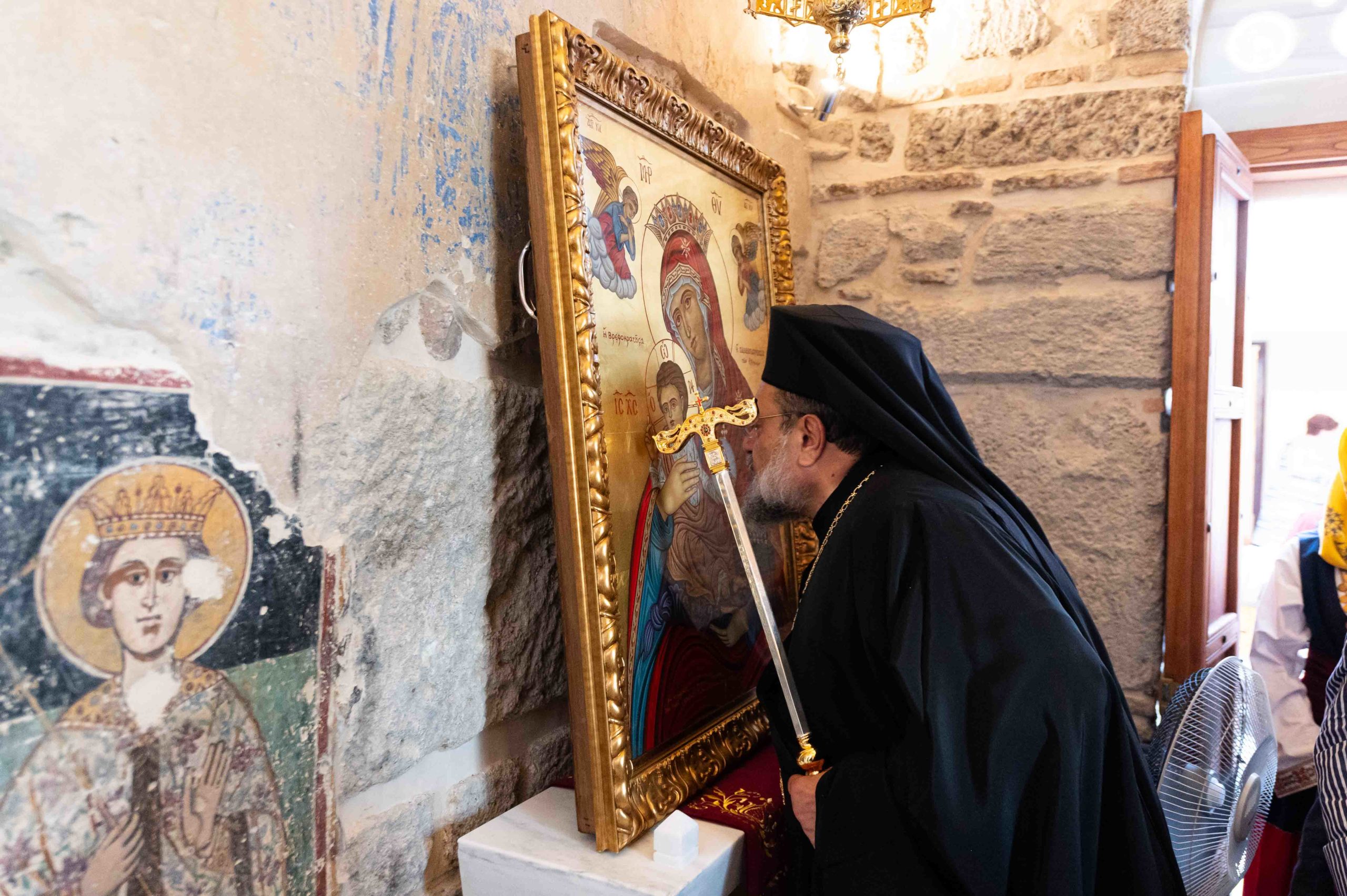 Θυρανοίξια στο αναστηλωμένο Καθολικό της Μονής Ελληνικών Μεσσηνίας - μια φωτογραφία 8