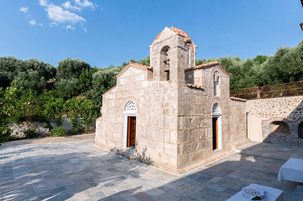 Θυρανοίξια στο αναστηλωμένο Καθολικό της Μονής Ελληνικών Μεσσηνίας - μια φωτογραφία 10