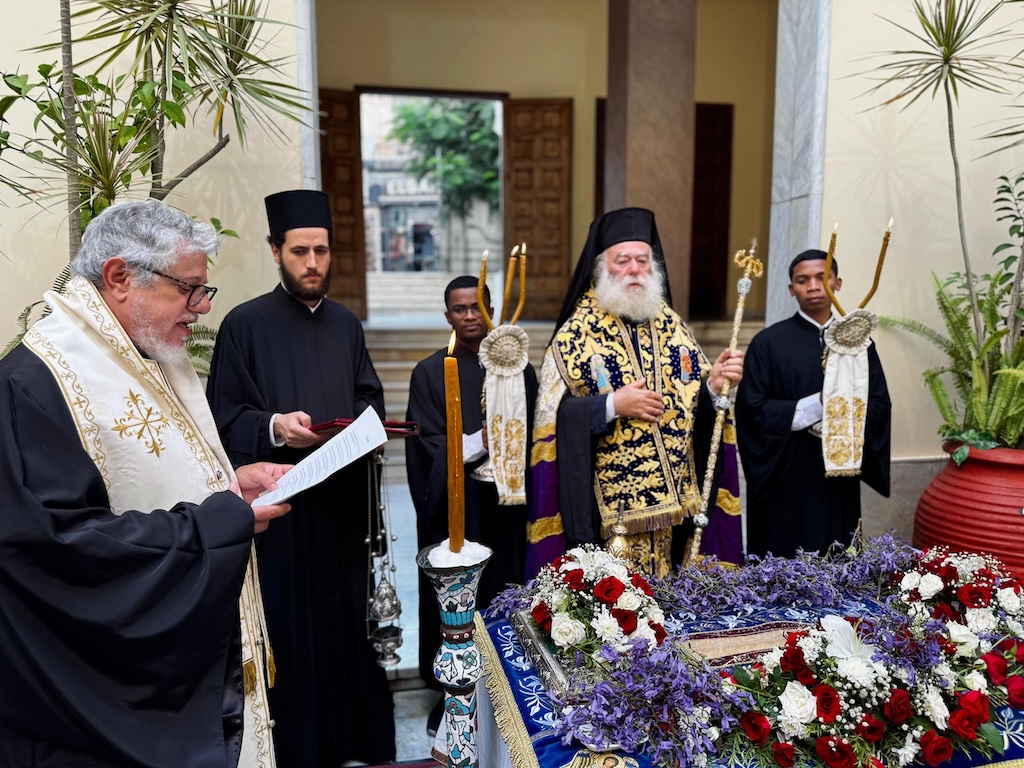 Πατριάρχης Αλεξανδρείας: Η Παναγία μας αποτελεί καταφύγιο για κάθε άνθρωπο  - μια φωτογραφία 10