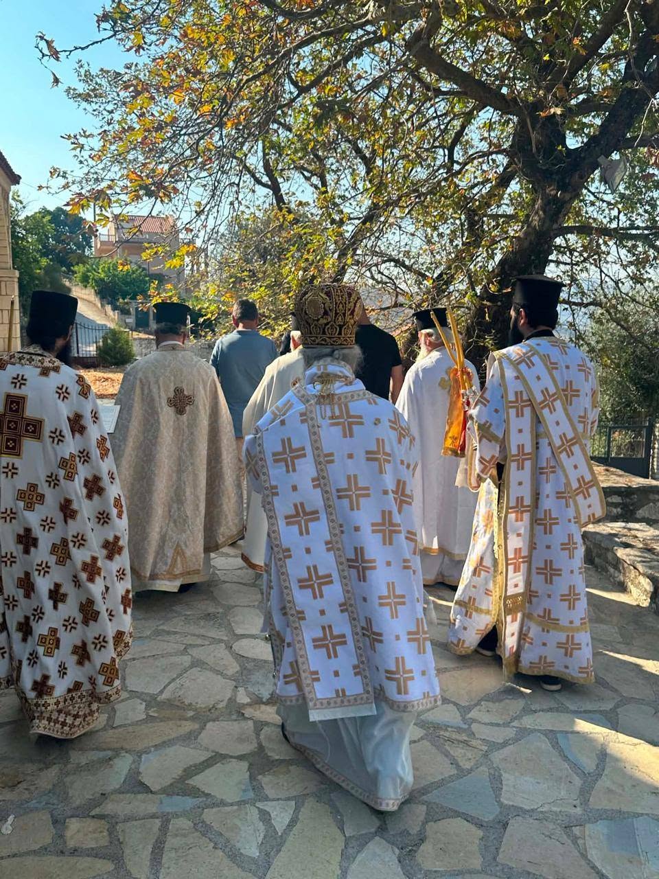 Ο Μητροπολίτης Αργυροκάστρου Ναθαναήλ εγκαινίασε ναό στη Δίβρη - μια φωτογραφία 5
