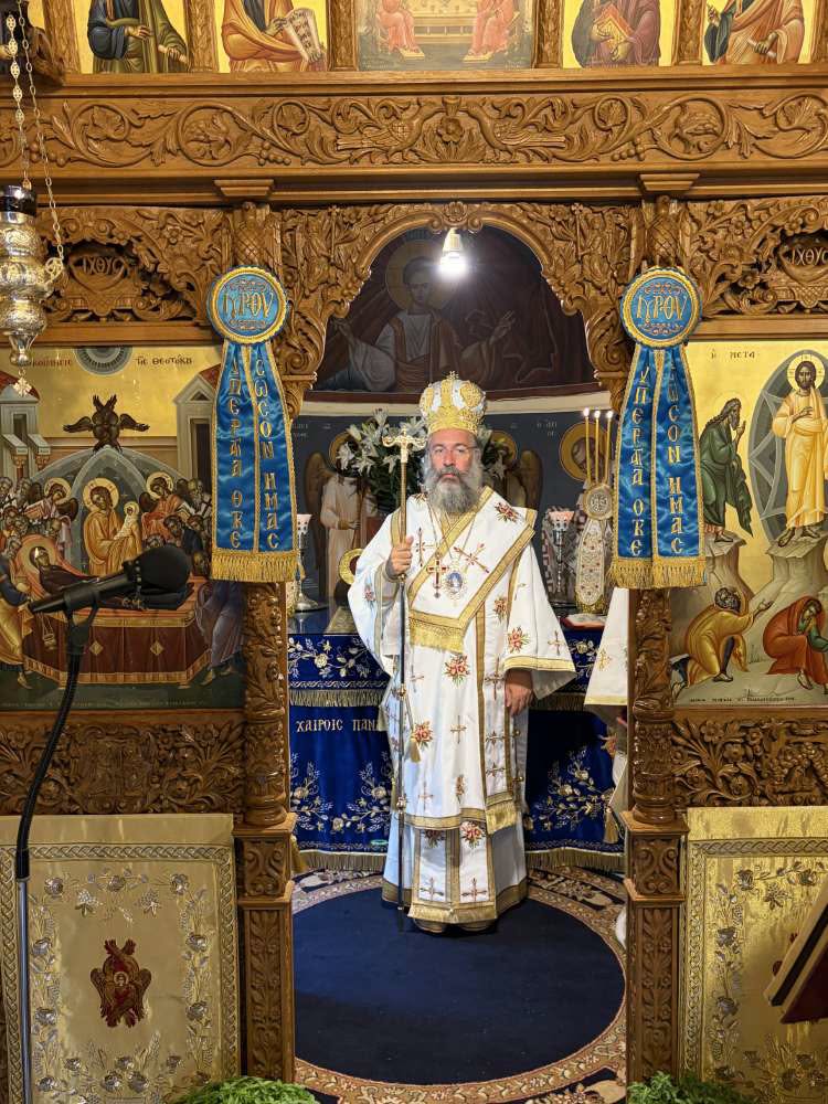 Μνημόσυνο για τον μακαριστό Μητρ. Ρεθύμνης τελέσθηκε στη Μονή Ατάλης–Μπαλή - μια φωτογραφία 3