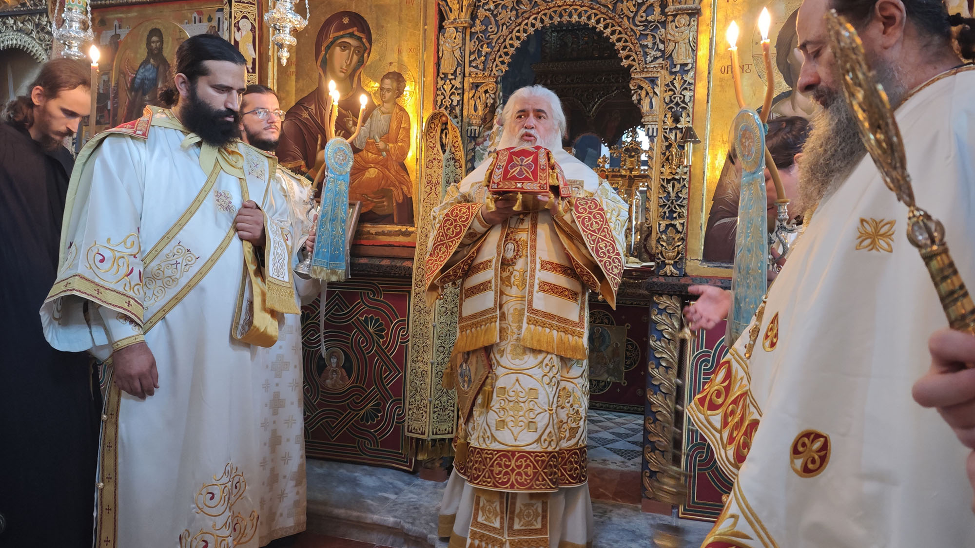 Πανηγύρισε την Μεταμόρφωση η Μονή Παντοκράτορος Αγίου Όρους - μια φωτογραφία 5