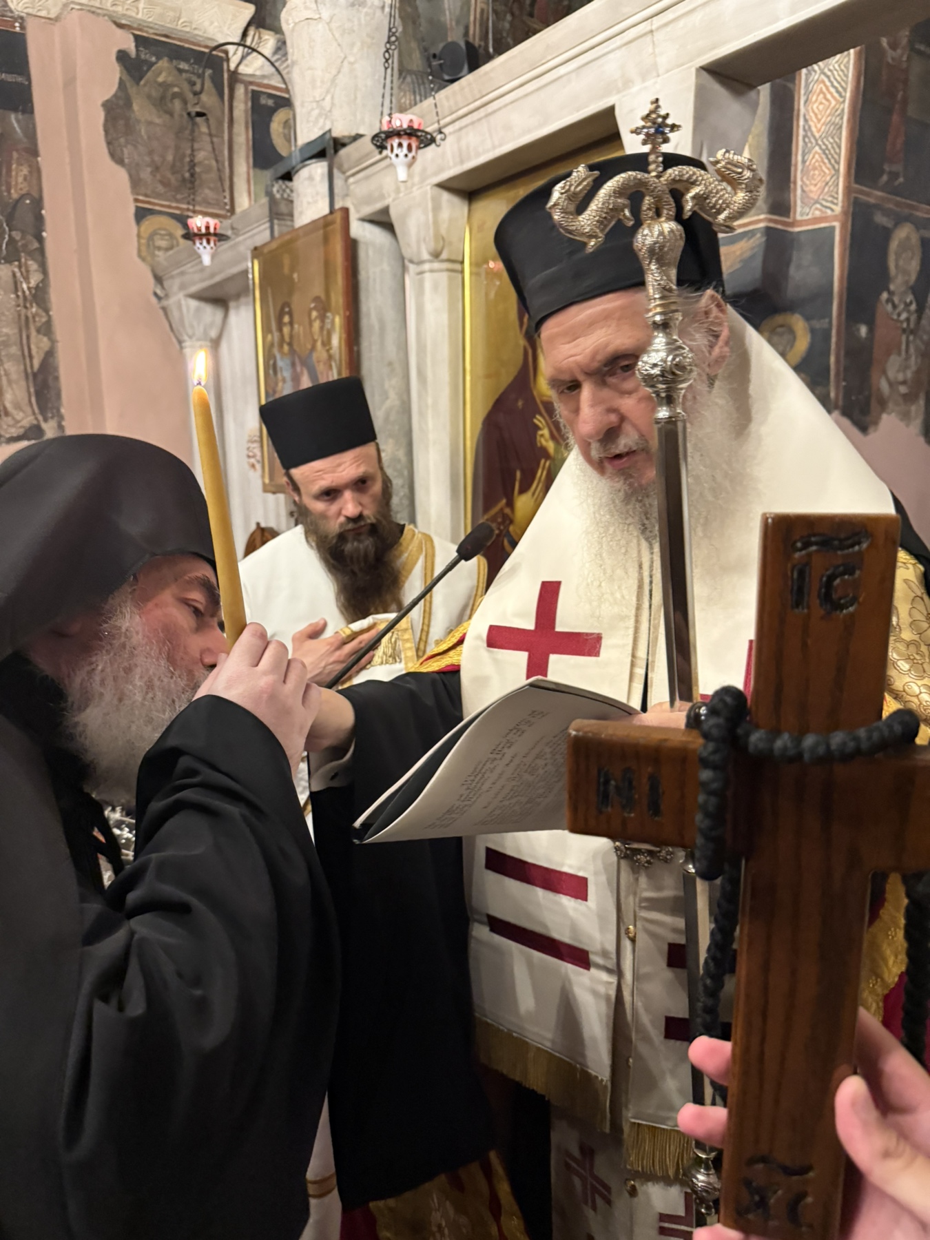 Κουρά Μεγαλόσχημου Μοναχού τελέστηκε στη Μονή Πετράκη - μια φωτογραφία 5