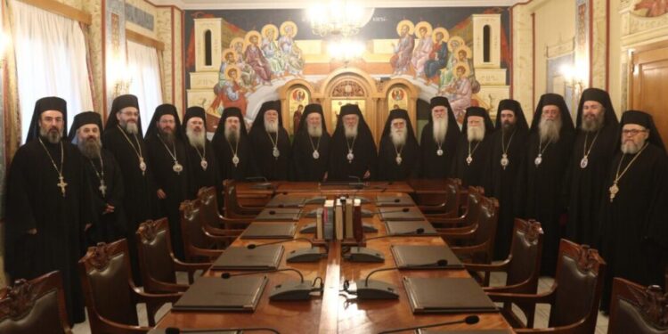 Η Διαρκής Ιερά Σύνοδος ολοκλήρωσε τις εργασίες τής 169ης Συνοδικής Περιόδου - μια φωτογραφία 1