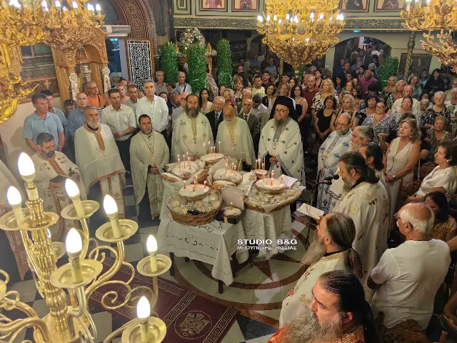 Η Αργολίδα τίμησε λαμπρά τους πολιούχους της Αγίους Αδριανό και Ναταλία - μια φωτογραφία 1