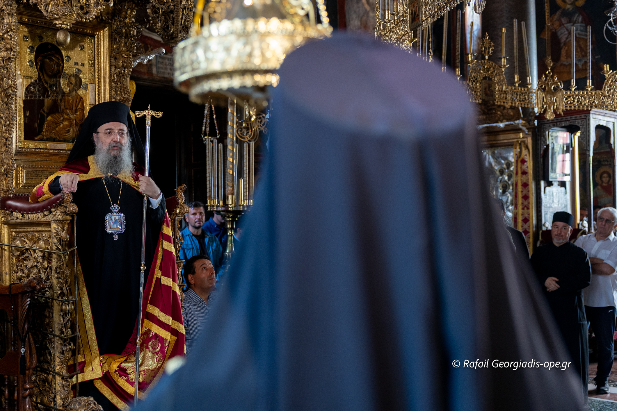 Η Μονή Βατοπαιδίου υποδέχθηκε τον Μητροπολίτη Πατρών Χρυσόστομο - μια φωτογραφία 19